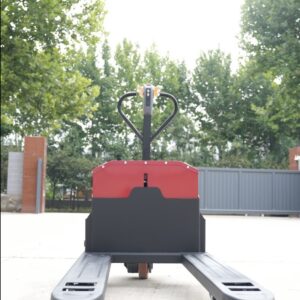 3-Ton 6,600 lbs capacity Full Electric Pallet Jack with Solid Rubber Wheels