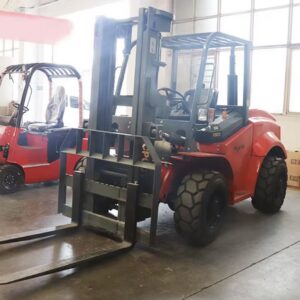 Sit down 4X4 rough terrain with 1.5 meter forks